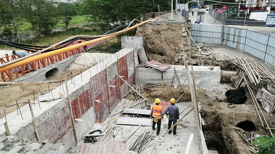07滨河南路道路综合改造工程河堤恢复