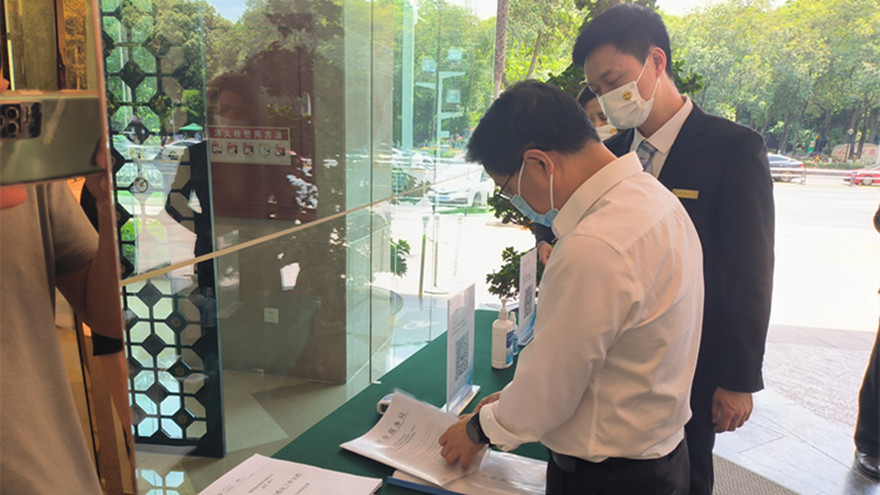 集团董事景茂斌带队督查绵州酒店 集团董事景茂斌带队督查绵州酒店