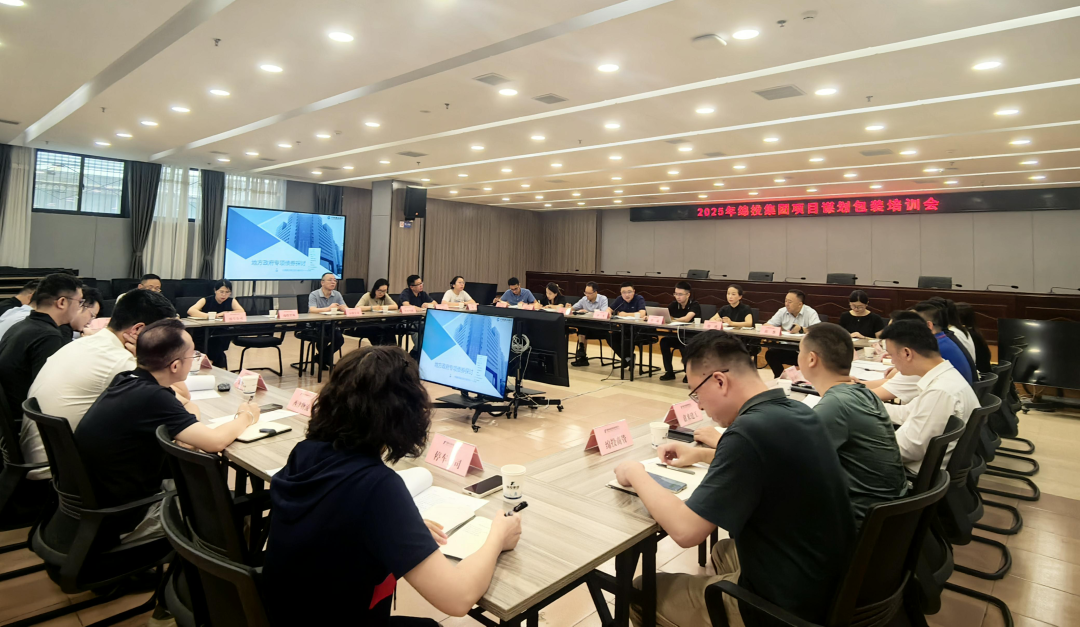 绵投集团组织开展2025年项目谋划储备专题培训